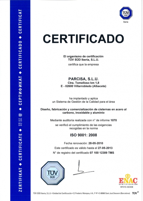 RenovaciÃ³n de la ISO 9001:2008