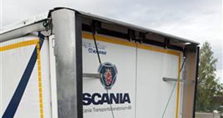 Detalle del alerÃ³n diseÃ±ado por Scania