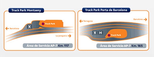 Plano de situaciÃ³n de Truck Park